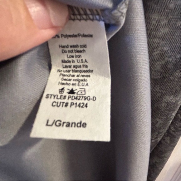 Lovely Day Women's Gray Tie Dye Long Kimono Cardigan and Sleeveless Dress Size L - Picture 11 of 15